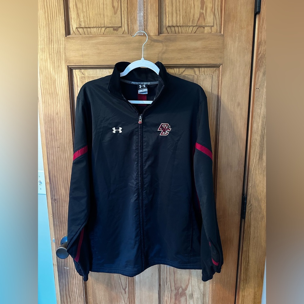 Boston College Under Armour Black Zip Up